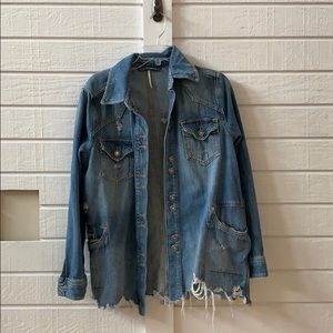 Oversized Jean jacket